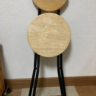 【ネット決済】(終了)折りたたみ椅子差し上げます　0円