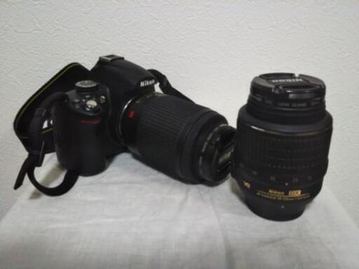 【中古】お値下　Nikon　ニコン　デジタル一眼レフカメラ D5000　55-200mm f/4-5.6G IF-ED