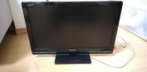 シャープ 24V型液晶テレビ ハイビジョン