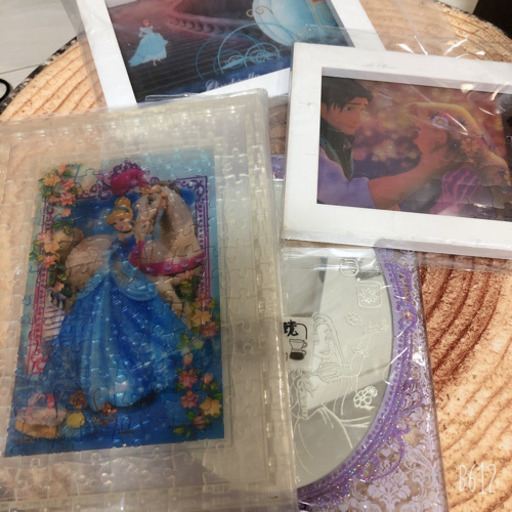 ディズニープリンセスパズル鏡セット Hi 防府の生活雑貨の中古あげます 譲ります ジモティーで不用品の処分