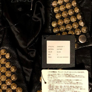 新品◆未使用【Z VARGAS ザックバルガス】 ライダースジャケット