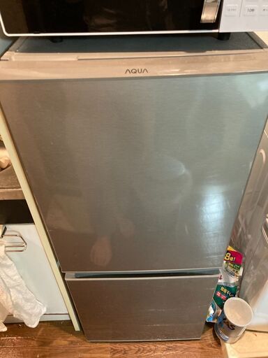 【格安！】AQR-13H　耐熱冷蔵庫と全自動洗濯機　AQW-BK50G-FB フロストブルー [洗濯5.0kg /乾燥機能無 /上開き]
