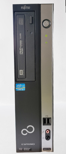 D551/FX /Core™ i3-3220/SSD512GB/6GBメモリ/ Ofiice2007Persanal付 / 下取中古パソコンパワーアップ！