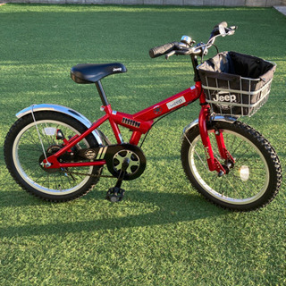 Jeep Commando 子供用自転車 赤18インチ