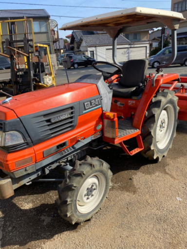 クボタトラクターGL241 おおよそ20年前の年式 アワー数1525h スーパー
