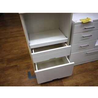 マルミツ スリムレンジボード 幅60 ホワイト キッチン 食器棚 収納 レンジ台 札幌 厚別店