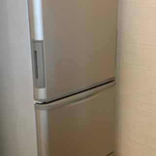 話し中SHARP 冷凍冷蔵庫 SJ-WA35A