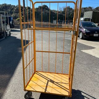 中古カゴ台車　W800×D650×H1700mm　★在庫1台限り...