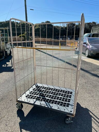 中古カゴ台車　W1100×D800×H1700mm　★在庫1台限り★　K032