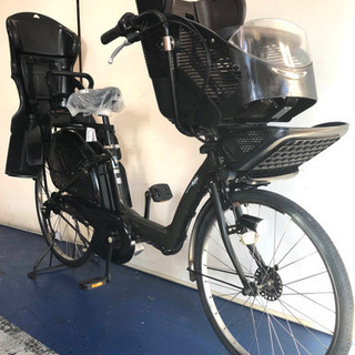 関東全域送料無料　保証付き　ヤマハ　パスキッス　26インチ　3人乗り 8ah 電動自転車