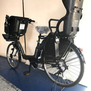 関東全域送料無料　保証付き　ヤマハ　パスキッス　26インチ　3人乗り 8ah 電動自転車