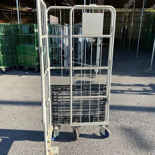 その他 中古カゴ台車 W800×D600×H1700mm ☆在庫2台限り☆ K034