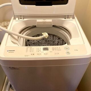 洗濯機5.5㎏　2019年製　Maxzen JW55WP01