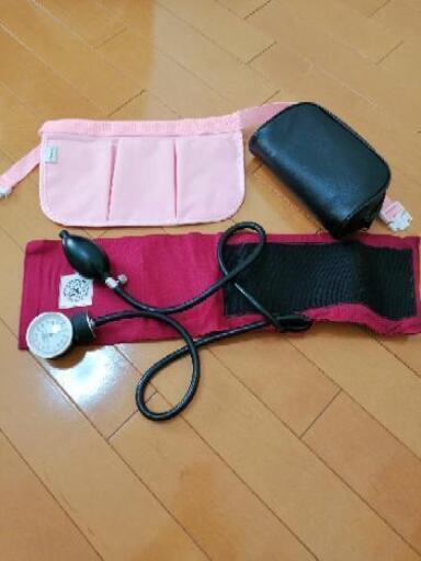 ❢お値下げ❢血圧計\u0026ナースポシェット