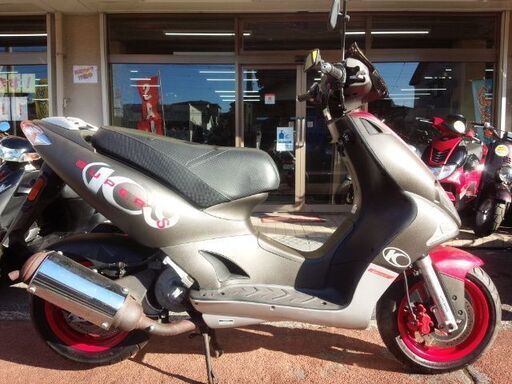 キムコ スーパー9S 走行約7800km 2サイクル 前後ディスクブレーキ 実動