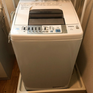 【お引取先決定】HITACHI 洗濯機 白い約束7kg