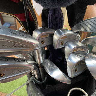 ゴルフバッグ ホンマなど ゴルフクラブ おまとめ 13本 セット！