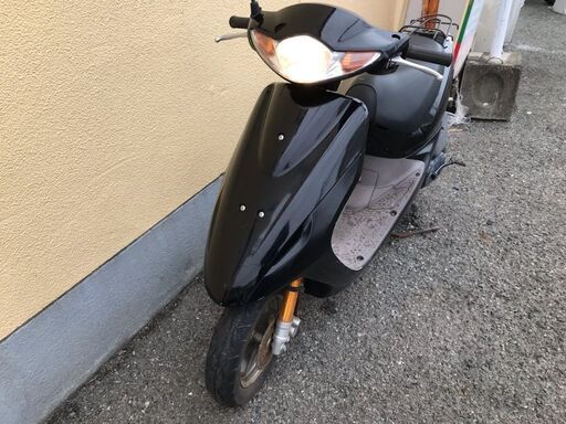 格安　スマートディオAF57ディスク　実動　自賠責1年付き　下取り車　黒 ゴールドフォーク