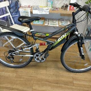受渡完了中古❱フルサスMTB18speed整備済です。藤沢市プレミアム商品券 