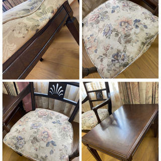 カリモク家具 ドマーニ Domani 椅子2脚＆テーブルセット！美品！