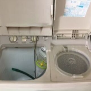 【無料】2層式　洗濯機