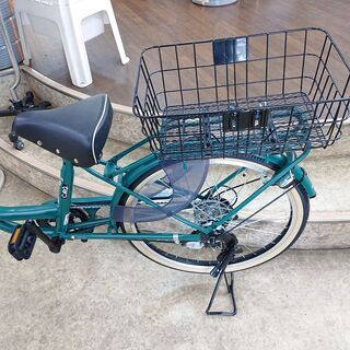 カーグ　24インチ　6段変速　自転車