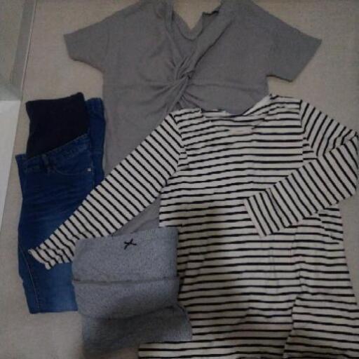 ふっくらママ向けマタニティ服セット 現金手渡し にゃーこ 戸塚の子供用品の中古あげます 譲ります ジモティーで不用品の処分