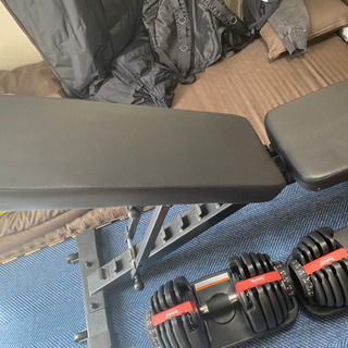 ダンベル24kg、ベンチ台