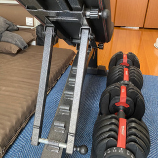 ダンベル24kg、ベンチ台