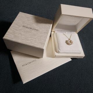 【美品】MIKIMOTOのパールネックレス