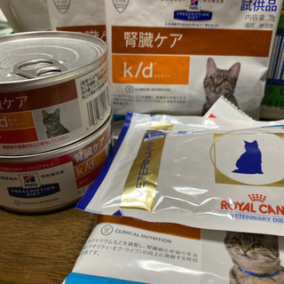 猫ちゃん　腎臓病　食事療法用餌