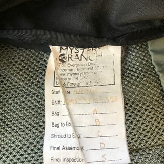 MYSTERY RANCH 1DAY Assault