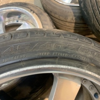 zauber 5穴 18インチ 深リム 4本 VIP ドリフト セダン