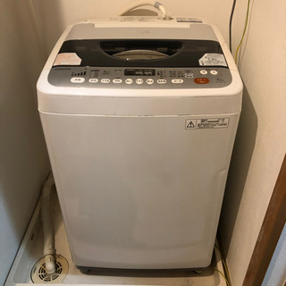 受け渡し決定しました。TOSHIBA 電気洗濯機 6.0kg A...