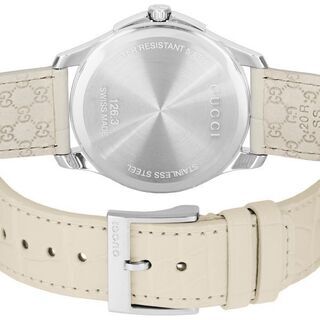 グッチ GUCCI Gタイムレス クオーツ メンズ 腕時計 YA126306 ホワイト