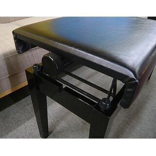 〇【連弾高低椅子 ピアノ椅子 セパレートタイプ】高さ調節可能