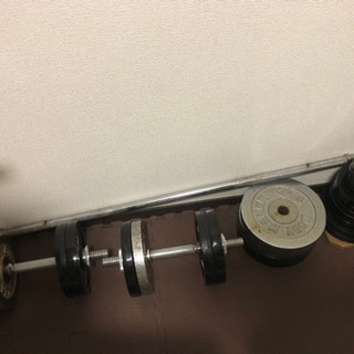 今日明日まで特別価格ベンチプレスフルセットその他用品付