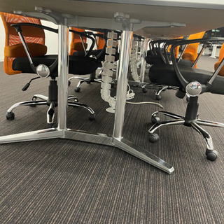 ⭐️3/6引き取り限定値下げ⭐️定価30万！！⭐️オカムラ製6人掛けテーブル