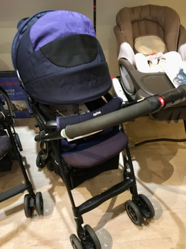 ■店頭引取限定■超美品☆アップリカ　オート４輪ベビーカー　ラクーナ♫