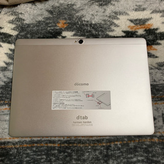 docomo ドコモ　dtab d-01h Android タブレット　simフリー可能