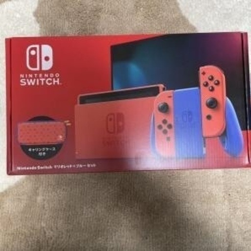 ニンテンドースイッチ　マリオレッド×ブルー セット