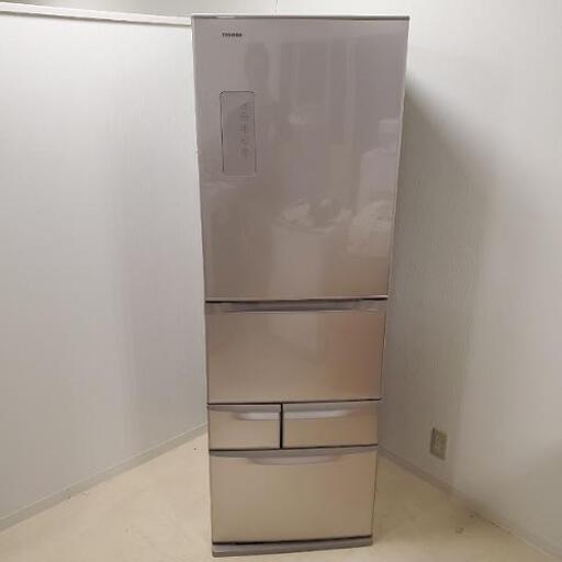 ■下見・配送設置OK■2015年製 東芝 TOSHIBA 5ドア 426L ノンフロン冷凍冷蔵庫 自動製氷付き GR-H43G