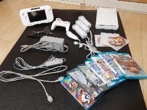 WiiU本体、コントローラー、ソフト（WiiU＆Wii）