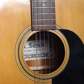 希少ビンテージギター KISO SUZUKIアコースティックギター（値下げ交渉 