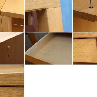 karimoku(カリモク家具)のBuona scelta(ボナ シェルタ) オーク材 パーソナルデスクセットです。北欧テイストのスッキリとしたスマートなデザインは事務机やお子様の学習机におススメ♪