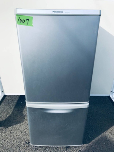 1007番 Panasonic✨ノンフロン冷凍冷蔵庫✨NR-B145W-S‼️