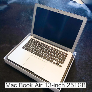 【ネット決済・配送可】Apple Mac Book Air Ea...