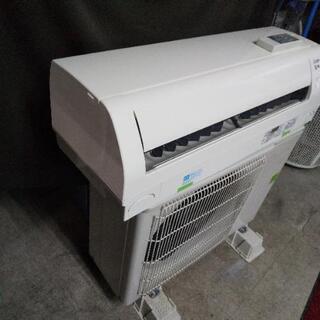 佐賀中古エアコン三菱2017年2.2KW107番税込み