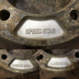 SPEED STAR MALLAD スピードスター 社外ホイール 15インチ 4本 