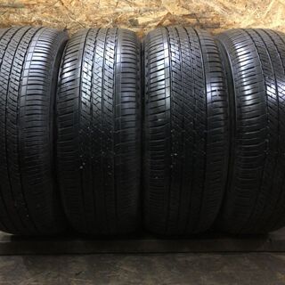BS ECOPIA H/L 422 plus 235/55R18 18インチ 夏タイヤ 4本 2017年製 レクサスNX ハリアー VWティグアン audi Q3等　(VTO342) クレジットカード QR決済可能